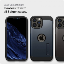 Spigen ALM Glass FC grūdintas stiklas skirtas iPhone 13 Pro Max / 14 Plus - juodas 2 vnt.