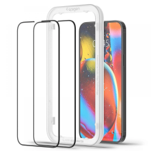 Spigen ALM Glass FC grūdintas stiklas skirtas iPhone 13 Pro Max / 14 Plus - juodas 2 vnt.