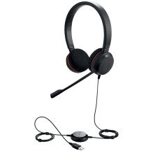 Laidinės Ausinės - Jabra Evolve 20 UC Stereo USB Type-A Juodos