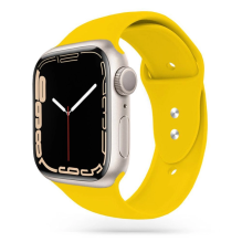 Tech-Protect IconBand, skirta Apple Watch 4 / 5 / 6 / 7 / 8 / 9 / SE / Ultra 1 / 2 (42 / 44 / 45 / 49 mm) – geltona