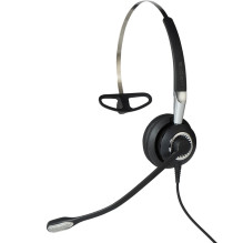 Ausinės - Jabra BIZ 2400 II Mono Kaklo Juosta Juoda/ Pilka