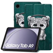 Tech-Protect išmanusis dėklas, skirtas Samsung Galaxy Tab A9 8.7 X110 / X115 – mėlynas su katinu