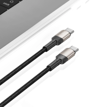 Tech-Protect UltraBoost Evo USB-C / USB-C PD cable 100W 5A 1m - titanium