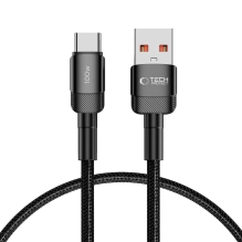 Tech-Protect UltraBoost Evo USB-C / USB-A cable 100W 5A 0.5m - black