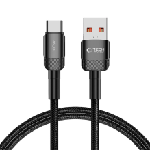 Tech-Protect UltraBoost Evo USB-C / USB-A cable 100W 5A 1m - black