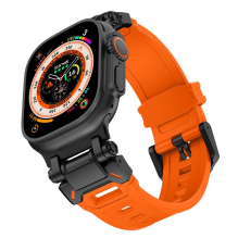 Tech-Protect Delta Pro Strap for Apple Watch 4 / 5 / 6 / 7 / 8 / 9 / SE / Ultra 1 / 2 (42 / 44 / 45 / 49 mm) - Orange-Bl