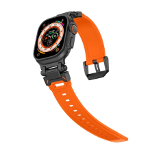 Tech-Protect Delta Pro Strap for Apple Watch 4 / 5 / 6 / 7 / 8 / 9 / SE / Ultra 1 / 2 (42 / 44 / 45 / 49 mm) - Orange-Bl