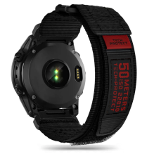 Tech-Protect Scout Pro dirželis, skirtas Garmin Fenix ​​3 / 5X / 3HR / 5X Plus / 6X / 6X Pro / 7X - juodas