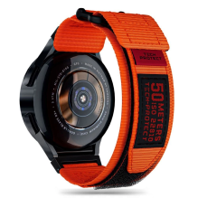 Tech-Protect Scout Pro dirželis, skirtas Samsung Galaxy Watch 4 / 5 / 5 Pro / 6 / 7 / FE - oranžinė