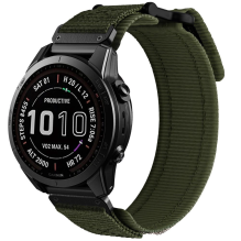 Tech-Protect Scout Pro dirželis, skirtas Garmin Fenix ​​3 / 5X / 3HR / 5X Plus / 6X / 6X Pro / 7X - žalias