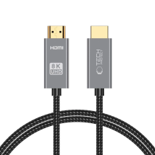 Tech-Protect UltraBoost HDMI 2.1 / HDMI 2.1 4K 120Hz / 8K 60HZ kabelis 1 m – juodas