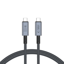 Tech-Protect UltraBoost Max USB-C 4.0 / USB-C 4.0 PD cable 240W 8K 40Gbps 1m - gray