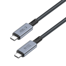 Tech-Protect UltraBoost Max USB-C 4.0 / USB-C 4.0 PD cable 240W 8K 40Gbps 1m - gray