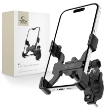 Tech-Protect V3 Bike Phone Holder for Handlebars - Black