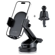 Tech-Protect V7 car phone holder for cockpit / air vent - black