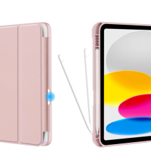 Tech-Protect SC Pen dėklas iPad 10.9&quot; 2022 - rožinis marmuras