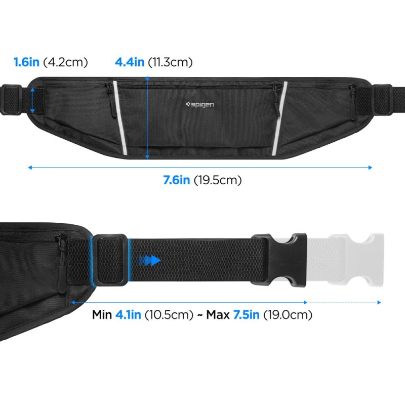 Spigen Dynamic Shield A710 krepšys – juodas