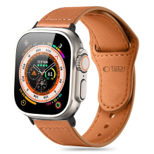 Tech-Protect Naturalfit dirželis, skirtas Apple Watch 4/5/6/7/8/9/SE (38/40/41 mm) – ruda