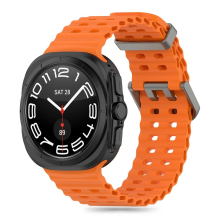 Tech-Protect IconBand Pro dirželis, skirtas Samsung Galaxy Watch Ultra (47 mm) – oranžinis