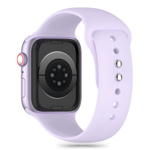 Tech-Protect Silicone Strap for Apple Watch 4 / 5 / 6 / 7 / 8 / 9 / SE (38 / 40 / 41 mm) - Purple