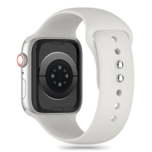 Tech-Protect silikoninis dirželis, skirtas Apple Watch 4/5/6/7/8/9/SE (38/40/41mm) – šviesiai pilka