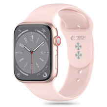 Tech-Protect Silicone Strap for Apple Watch 4 / 5 / 6 / 7 / 8 / 9 / SE (38 / 40 / 41 mm) - Pink