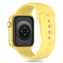 Tech-Protect Silicone Strap for Apple Watch 4 / 5 / 6 / 7 / 8 / 9 / SE / Ultra 1 / 2 (42 / 44 / 45 / 49 mm) - Yellow