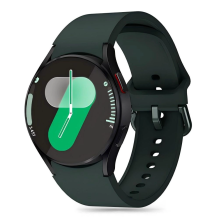 Tech-Protect silikoninis dirželis, skirtas Samsung Galaxy Watch 4 / 5 / 5 Pro / 6 / 7 / FE - žalias