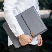 Nillkin Versatile laptop sleeve up to 14&quot; with stand and mouse pad - gray