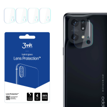 3mk Lens Protection™ hibridinis fotoaparato stiklas, skirtas Oppo Find X5 Pro