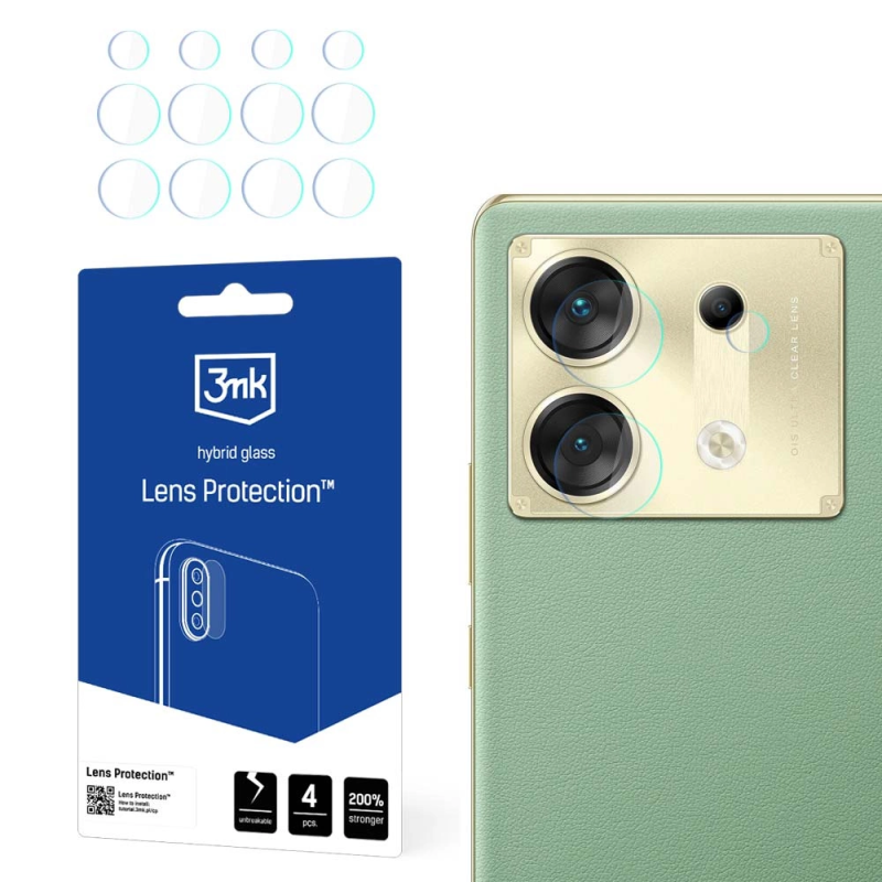 3mk Lens Protection™ hibridinis fotoaparato stiklas, skirtas Infinix Zero 30 5G