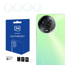 3mk Lens Protection™ hibridinis fotoaparato stiklas, skirtas Realme C67