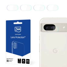 3mk Lens Protection™ hibridinis fotoaparato stiklas, skirtas Google Pixel 8A 5G