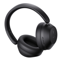 Baseus Bass 30 Max Wireless On-Ear Bluetooth 5.3 Headphones - Black