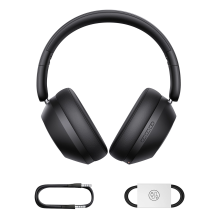 Baseus Bass 30 Max Wireless On-Ear Bluetooth 5.3 Headphones - Black