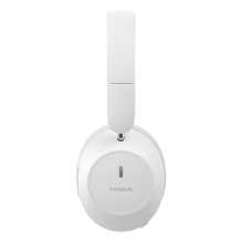 Baseus Bass 30 Max Wireless On-Ear Bluetooth 5.3 Headphones - White