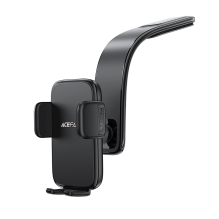 Acefast D28 car dashboard holder with flexible arm for 4.5-6.7&quot; phone - black