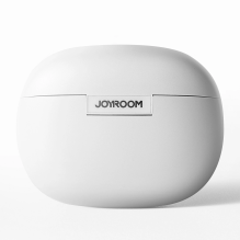 Joyroom Funpods JR-FN1 belaidės į ausis įdedamos TWS Bluetooth 5.4 ANC ENC ausinės – baltos