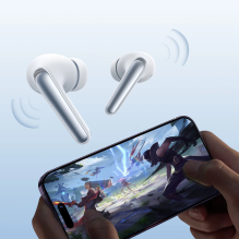 Joyroom Funpods JR-FN2 TWS in-ear headphones with Bluetooth 5.4, ANC function and IP54 protection - white