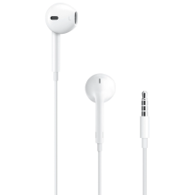 Apple EarPods į ausis įdedamos ausinės su 3,5 mm lizdu, skirtu iPhone (MNHF2ZM / A) – balta