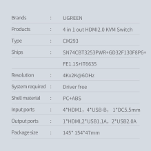 Ugreen KVM (Keyboard Video...