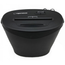 Esperanza EN103 paper shredder 22 cm Black