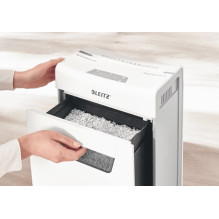 Leitz Shredder IQ Protect Premium 8X, P4, 8 lakštai, 14 l krepšelis