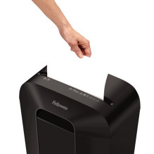 Fellowes Powershred LX41 popieriaus smulkintuvas Smulkinimas iš dalelių Juoda