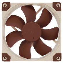 Noctua NF-A9 PWM kompiuterio aušinimo sistema Kompiuterio korpusas Ventiliatorius 9,2 cm Beige, Ruda