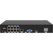 Network video recorder FOSCAM FN9108HE 8-channel 5MP POE NVR Black