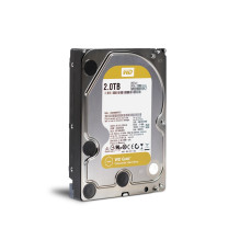 Western Digital Gold internal hard drive 2 TB 7200 RPM 128 MB 3.5&quot; Serial ATA III