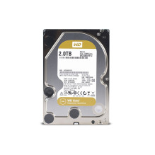 Western Digital Gold internal hard drive 2 TB 7200 RPM 128 MB 3.5&quot; Serial ATA III