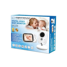 Esperanza EHM002 LCD Baby Monitor 3,2&quot; White