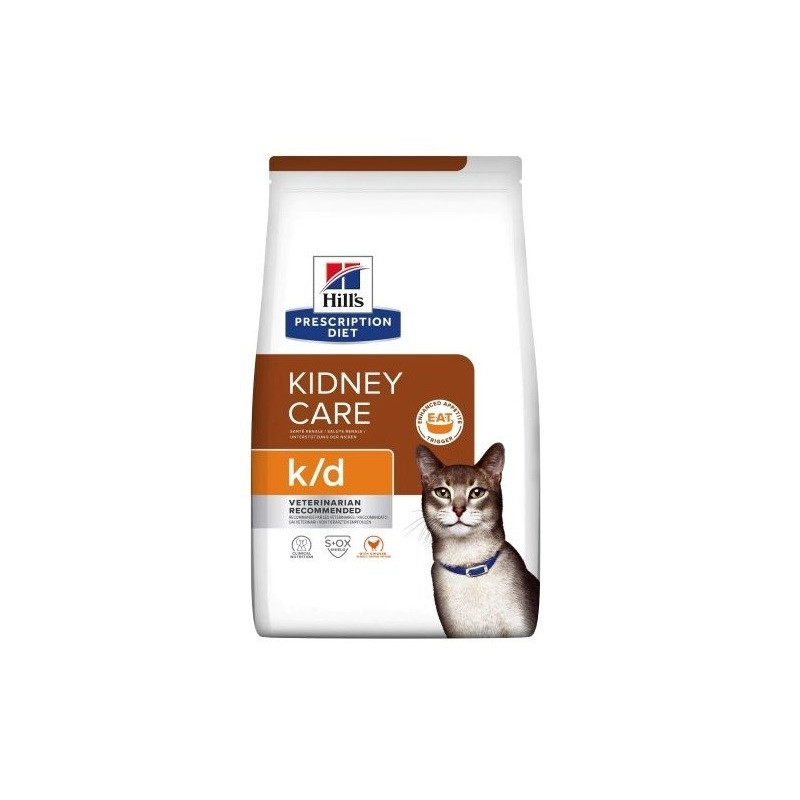 HILL'S PRESCRIPTION DIET Feline k / d Kidney Care Dry cat food Chicken 3 kg